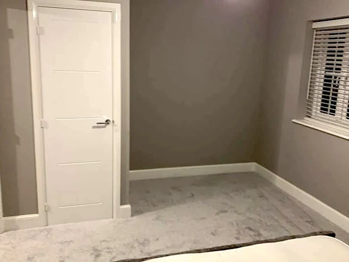 Carpet samples at counter in Newcastle showroom at Foxglove Flooring, carpet suppliers Newcastle